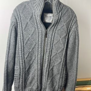 Men's knit jacket